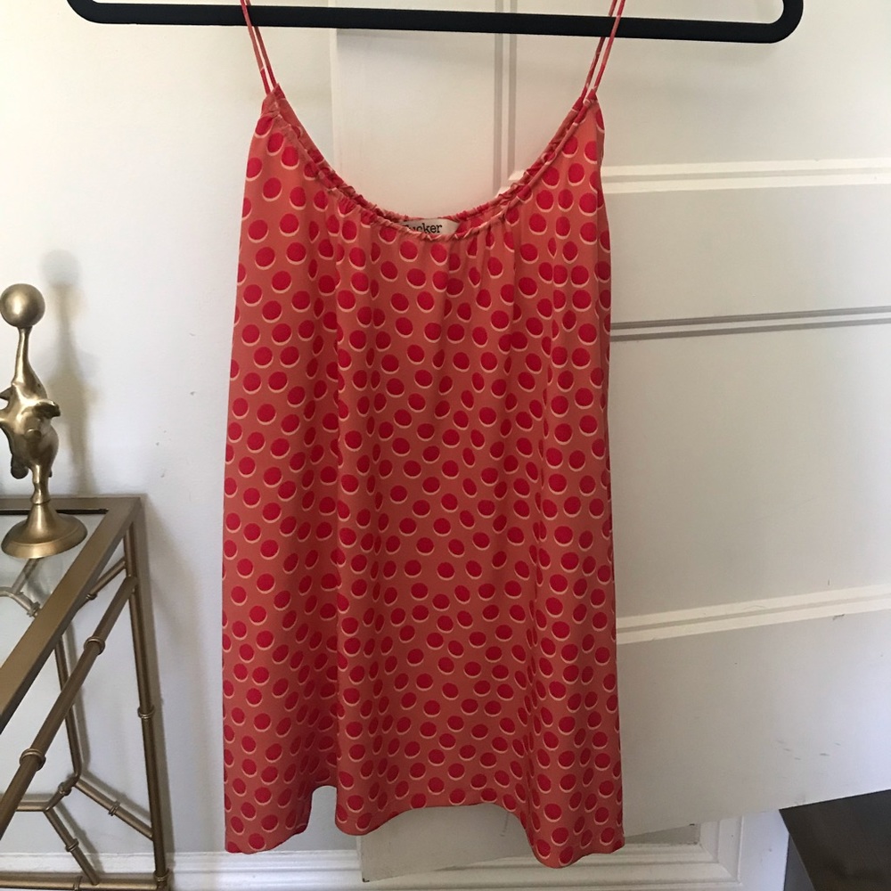 Tucker by Gaby Basora 100% Silk Cami. Like new!